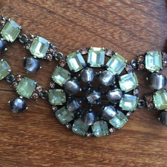 Stella and Dot Estate Bib Statement Necklace - Picture 4 of 5